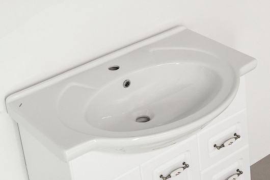 Style Line Тумба с раковиной Олеандр-2 75 белая – картинка-9