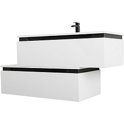 Cezares Тумба Slider 100 белая – фотография-5