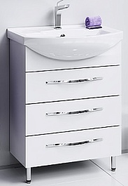 Aqwella Тумба для умывальника Аллегро 65 напольная – фотография-1