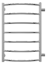Terminus Полотенцесушитель водяной Классик П7 400х796-600 боковое подключение – фотография-3