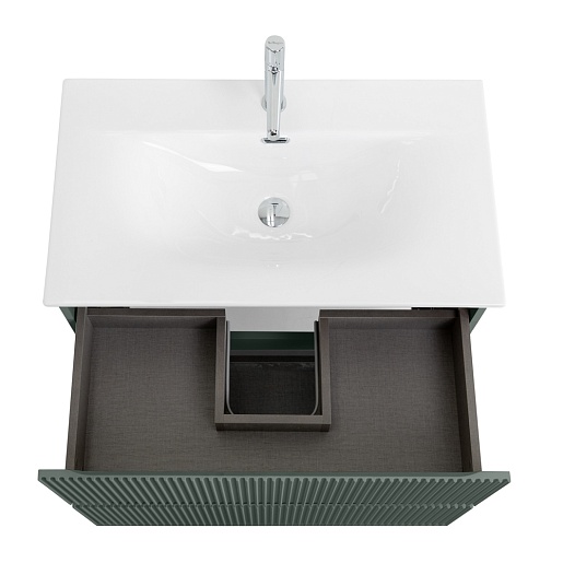 BelBagno Тумба с раковиной Uno 80 подвесная Еловый матовый с раковиной BB-8099-80 – картинка-9