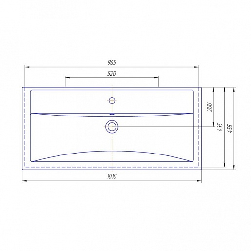 СанТа Мебель для ванной Виктория 100 NEW подвесная – фотография-10