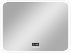 Continent Зеркало Demure Led 800x600 с музыкальным блоком – фотография-2