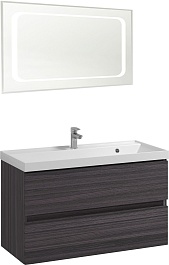 Водолей Мебель для ванной Best 100 подвесная палисандр – фотография-1