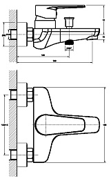 Orange Смеситель Otto M22-100cr – фотография-2