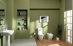 Creavit Унитаз-монолит Dream DR350.00000 с биде – фотография-4