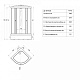 Triton Душевая кабина Стандарт В квадраты 90x90 – фотография-8