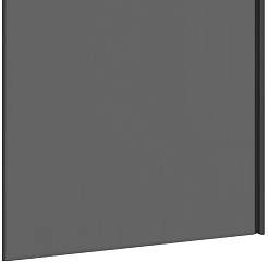 Teymi Шторка на ванну Timo 60x140 профиль черный матовый стекло тонированное – фотография-4