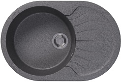 Dr. Gans Мойка кухонная Берта 760 базальт – фотография-1