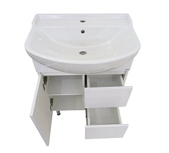 Misty Мебель для ванной Амур 60, ящики – фотография-4