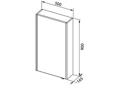 Aquanet Комплект мебели Августа 50 дуб сонома – фотография-10