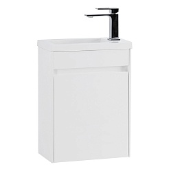 BelBagno Мебель для ванной Pietra mini 40 L Bianco Lucido, TCH – фотография-10