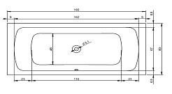Riho Акриловая ванна Turin 180x80 – фотография-2