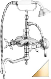 Cezares Смеситель ATLANTIS-NOSTALGIA-VDF2-03/24 для ванны с душем – фотография-1