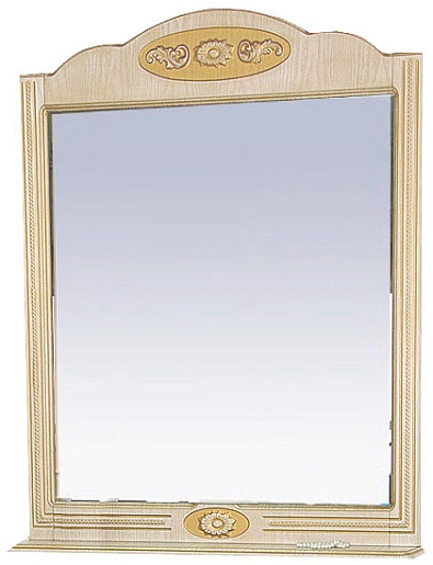 Misty Зеркало для ванной Roma 75 ясень патина – фото-1