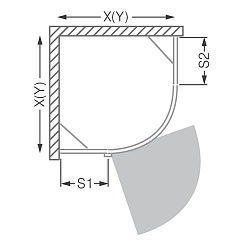 Roltechnik Душевой уголок "GRL1 1000" – фотография-2
