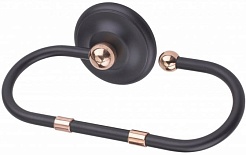 Art&Max Полотенцедержатель Sophia AM-2146-Nero/Br – фотография-1