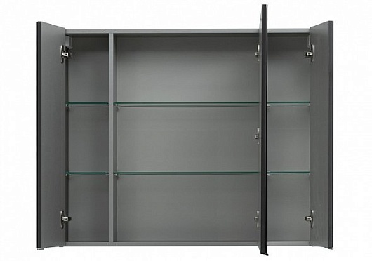 Aquanet Мебель для ванной Алвита 100 серый антрацит – картинка-19