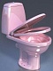 Oscar Унитаз-Компакт "Розовый" микролифт – фотография-5