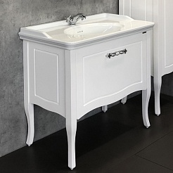 Comforty Тумба с раковиной Павия 100 белая – фотография-2