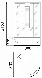 Parly Душевая кабина F81W – фотография-2