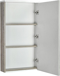 Акватон Мебель для ванной Эмма 45 белая/дуб наварра – фотография-14