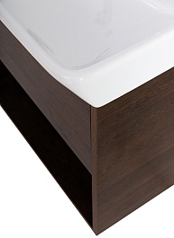 BelBagno Тумба с раковиной Neon 50 подвесная Rovere Scuro – фотография-6