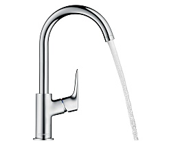 Hansgrohe Смеситель Logis 71130000 для раковины – фотография-3