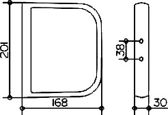 Keuco Полотенцедержатель Edition Palais 40021 хром – фотография-4