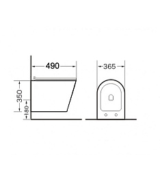 Grossman Унитаз подвесной GR-4477 – фотография-2