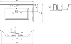 Velvex Тумба с раковиной Posse 85 верде – фотография-4