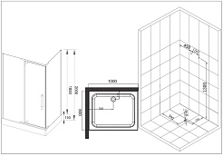 Esbano Душевой уголок ESD-8190 – фотография-13