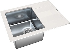 Florentina Мойка кухонная Комби 650 жасмин – фотография-2