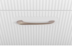 BelBagno Тумба с раковиной Due 60 подвесная Белый металлик – фотография-8