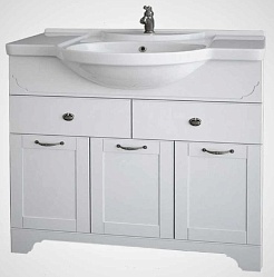 Dreja Тумба для умывальника Antia 95 белая – фотография-1