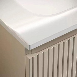 Sancos Мебель для ванной Snob T 120 beige soft для двоих – фотография-6