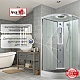 Avacan Душевая кабина 80/80 EM2080LEDT прозрачная – картинка-24