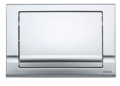 Schwab Кнопка смыва Riva Mini глянцевый хром/матовый хром