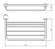 Ideal Standard Полка IOM для полотенец – фотография-4