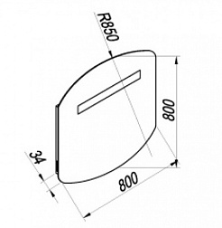 Kolpa San Комплект мебели Iman 80 WH – фотография-2