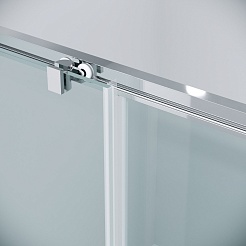 Grossman Боковая стенка Cosmo 70x195 профиль хром стекло прозрачное – фотография-9
