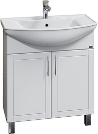 СанТа Тумба под раковину Дублин 75 белая – фотография-1