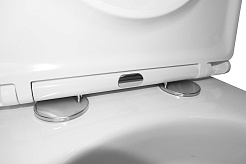 Azario Унитаз-компакт Grado AZ-2141 UQ1 безободковый с бачком с сиденьем микролифт белый – фотография-12