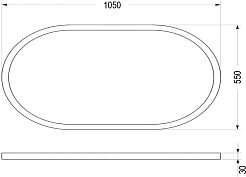 Ceruttispa Зеркало Романья 55x105 – фотография-7