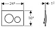 Geberit Кнопка смыва Sigma 20 115.882.KK.1 – фотография-4