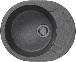 Dr. Gans Мойка кухонная Берта 580 базальт – фотография-1