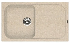 Florentina Мойка гранитная Арона 860 с крылом песочный