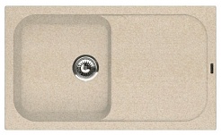 Florentina Мойка гранитная Арона 860 с крылом песочный – фотография-1