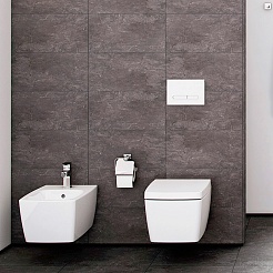 Vitra Унитаз подвесной Metropole 7672B003-1087 с бидеткой и встроенным смесителем – фотография-6