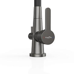 Tokito Смеситель для кухни AISAI вороненая сталь TOK-AIS-1019 – фотография-3